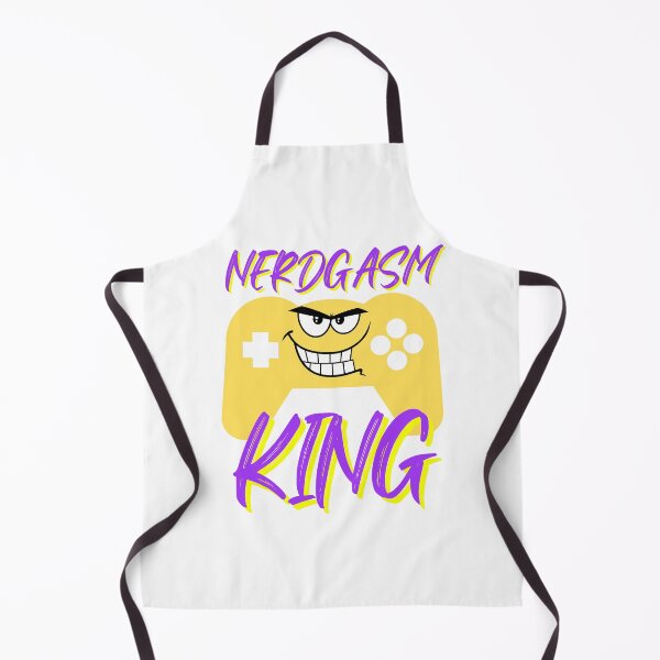Artikelvorschau, Lustiges Gamer-Design, Nerdgasm King entworfen und verkauft von GarnersDesigns.
