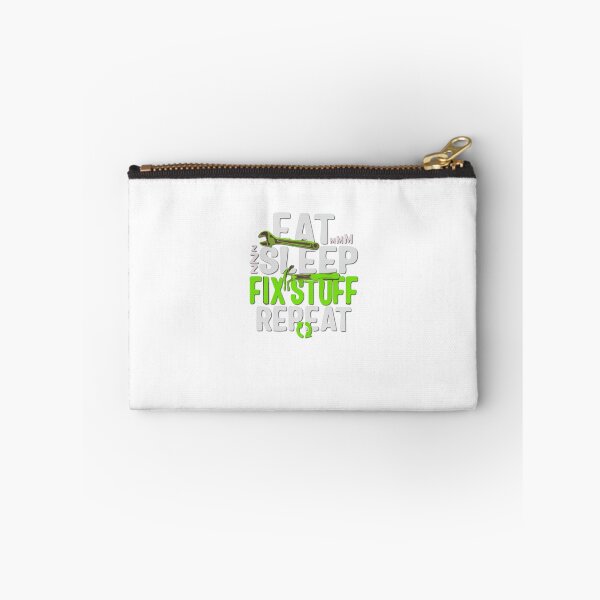 Item preview, Eat ,Sleep Fix Stuff ,Repeat   Illustration  designed and sold by CartheArtwork.