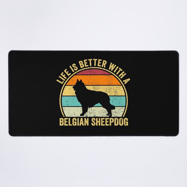 Item preview, Life is Better with a Belgian sheepdog Shirt, Cool Belgian sheepdog Dad Mom Dog Father, Belgian sheepdog owner Christmas birthday gift designed and sold by xlnv.
