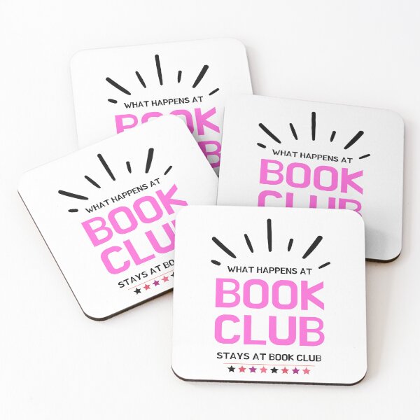 Item preview, What Happens at Book Club Stays at Book Club designed and sold by ThreadlyAndCo.
