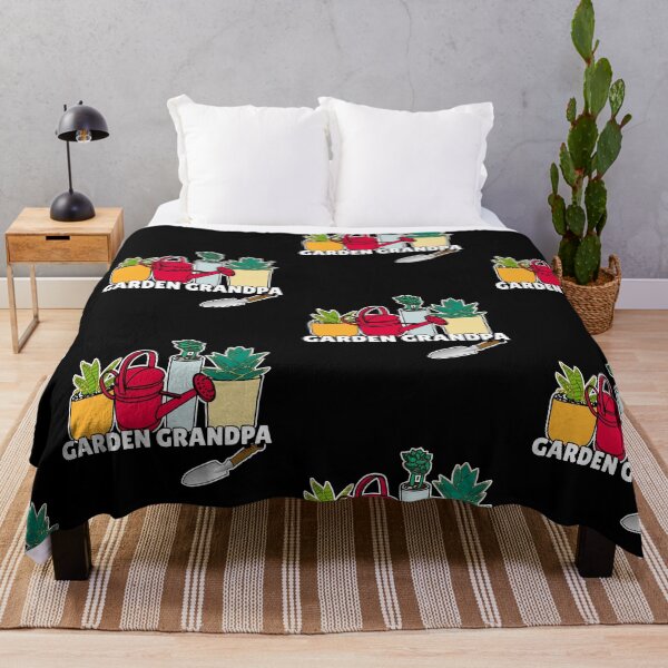 Item preview, Garden Grandpa cartoon plants and watering designed and sold by EllianhPi.
