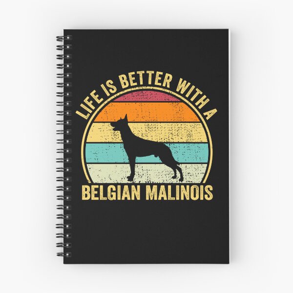 Item preview, Life is Better with a Belgian malinois Shirt, Cool Belgian malinois Dad Mom Dog Father, Belgian malinois owner Christmas birthday gift designed and sold by xlnv.
