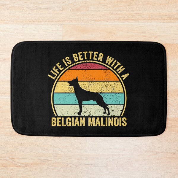Item preview, Life is Better with a Belgian malinois Shirt, Cool Belgian malinois Dad Mom Dog Father, Belgian malinois owner Christmas birthday gift designed and sold by xlnv.