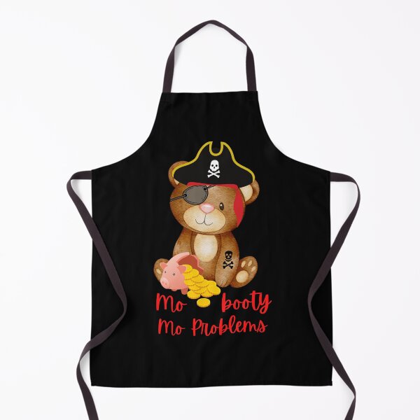 Item preview, Cute Teddy Bear Pirate Piggy Bank Funny Quote Mo' Booty Mo' Problems designed and sold by two7designs.