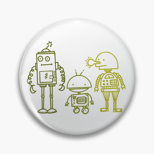 Artikelvorschau, Roboterfreunde in Grüntönen entworfen und verkauft von acbcesarz.
