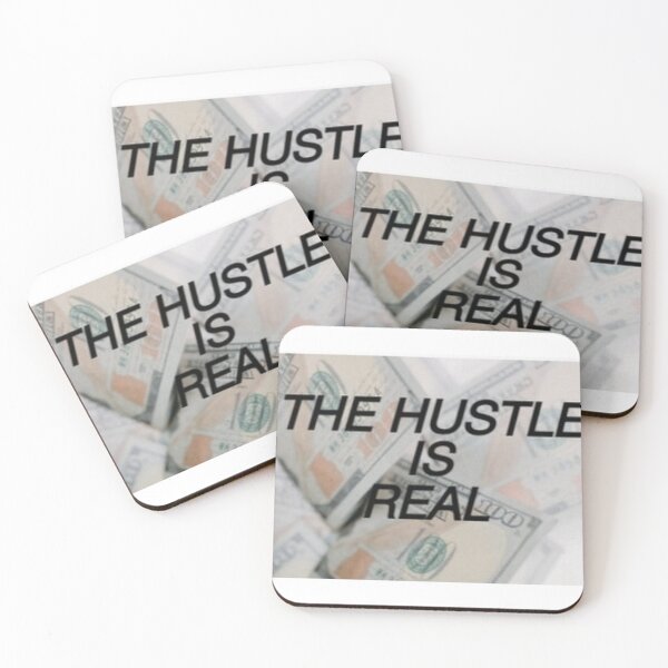 Item preview, THE HUSTLE IS REAL designed and sold by giantstep.