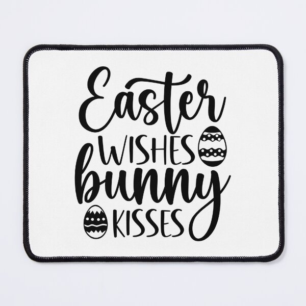 Item preview, Easter Wishes Bunny Kisses designed and sold by FallInLoveCo.