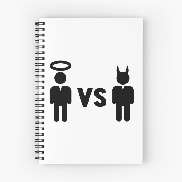 Item preview, Devil vs Angel designed and sold by raccoonbox.