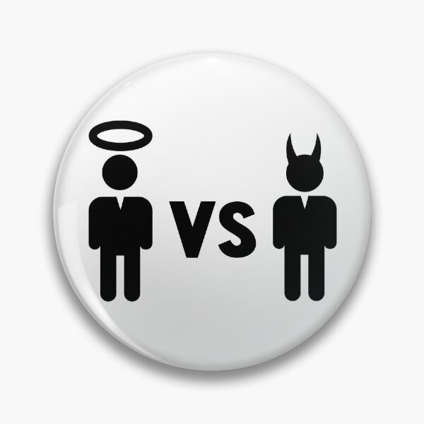 Item preview, Devil vs Angel designed and sold by raccoonbox.