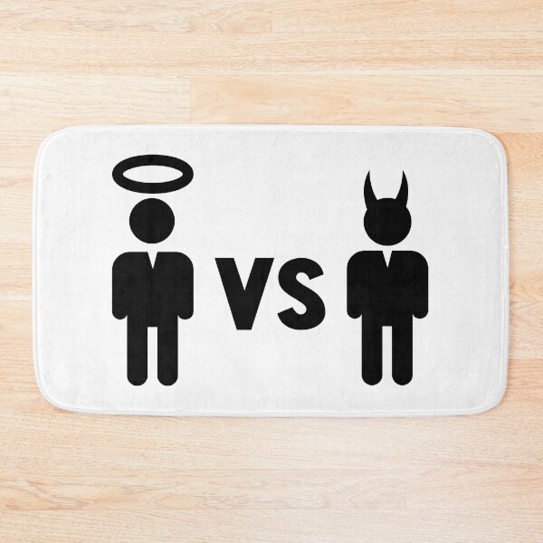 Item preview, Devil vs Angel designed and sold by raccoonbox.