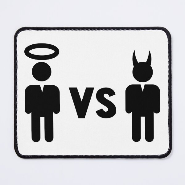 Item preview, Devil vs Angel designed and sold by raccoonbox.