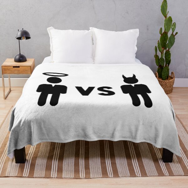Item preview, Devil vs Angel designed and sold by raccoonbox.