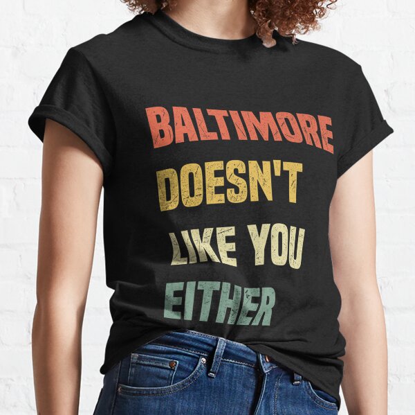  Balmer Merlin - Baltimore Maryland T-Shirt : Sports & Outdoors