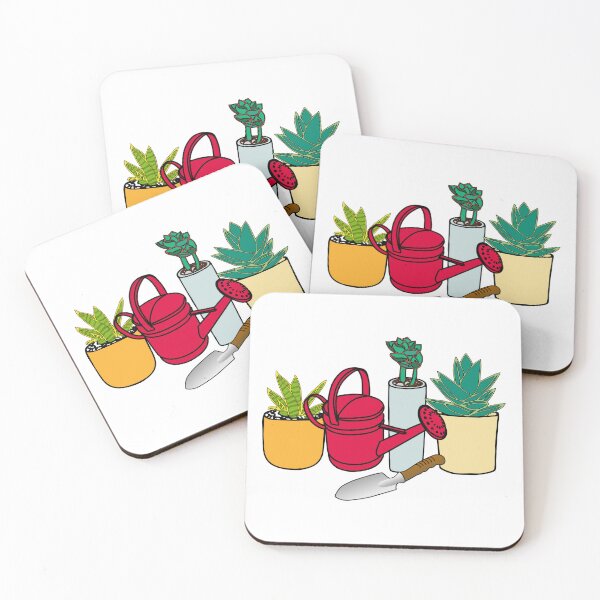 Item preview, Garden Gardener cartoon plants and watering designed and sold by EllianhPi.