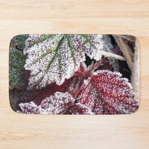 Item preview, Peaceful Frosty Holiday Leaves designed and sold by Photomersion.