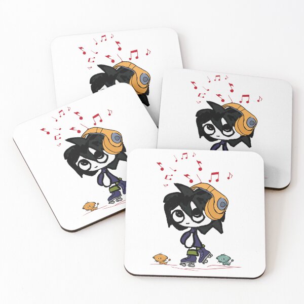 Item preview, Girl skating with cats designed and sold by soryilustracion.