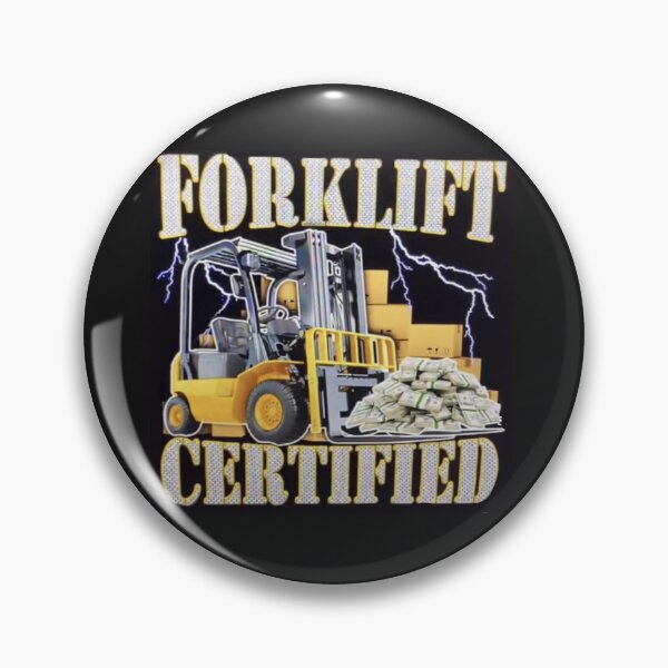Item preview, Certified Forklift Driver designed and sold by Jackson Reed.