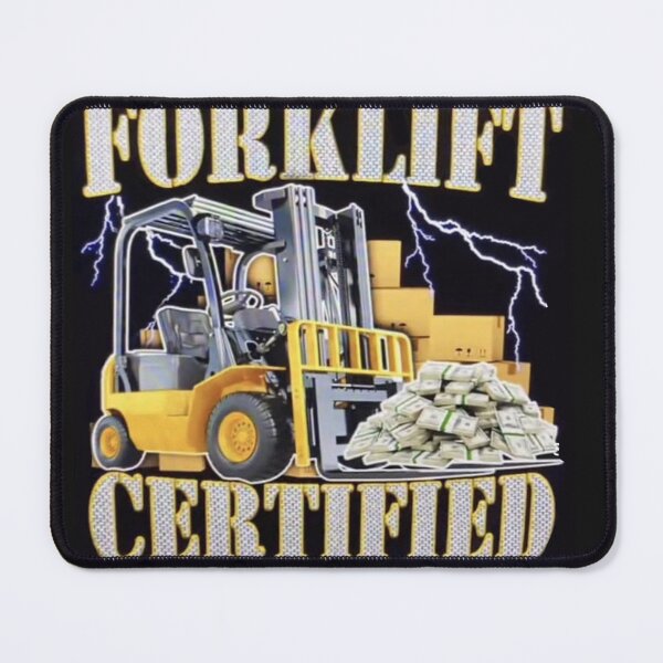 Item preview, Certified Forklift Driver designed and sold by Jackson Reed.