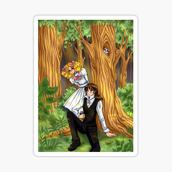 Terry & Candy in the forest Sticker