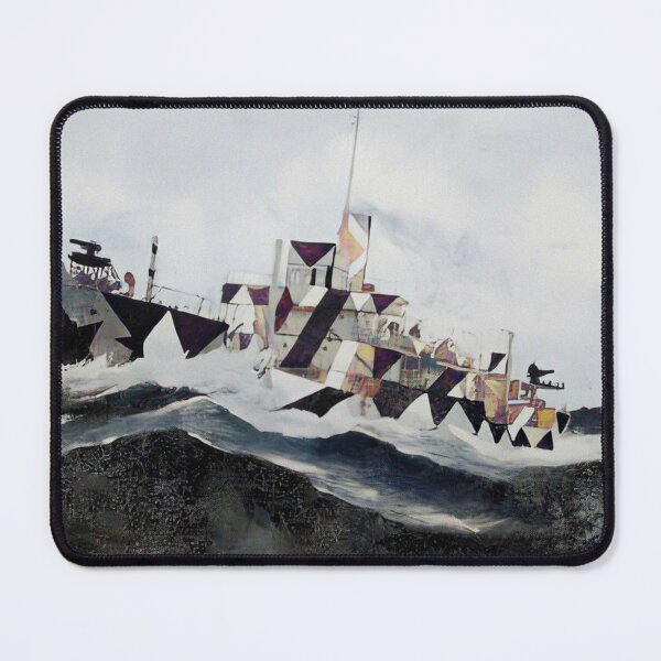 Item preview, Dazzle Ship Camouflage / USS Charlotte designed and sold by ersartz.