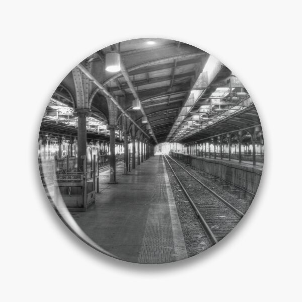 Artikelvorschau, Lackawanna Bahnhof Hoboken New Jersey B&W entworfen und verkauft von Kurt Gardiner.