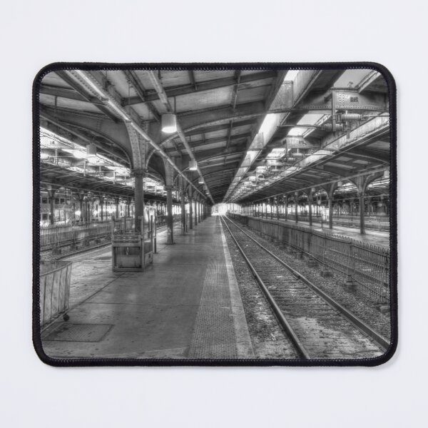 Item preview, Lackawanna Train Station Hoboken New Jersey B&W designed and sold by Kurt Gardiner.