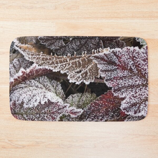 Item preview, The Beauty and Stillness of Frosty Fall Leaves designed and sold by Photomersion.