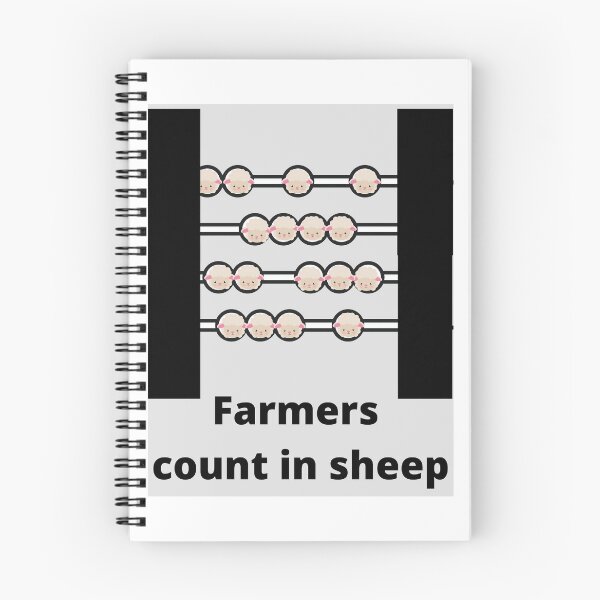 Item preview, Farmers count in sheep designed and sold by NewPages.