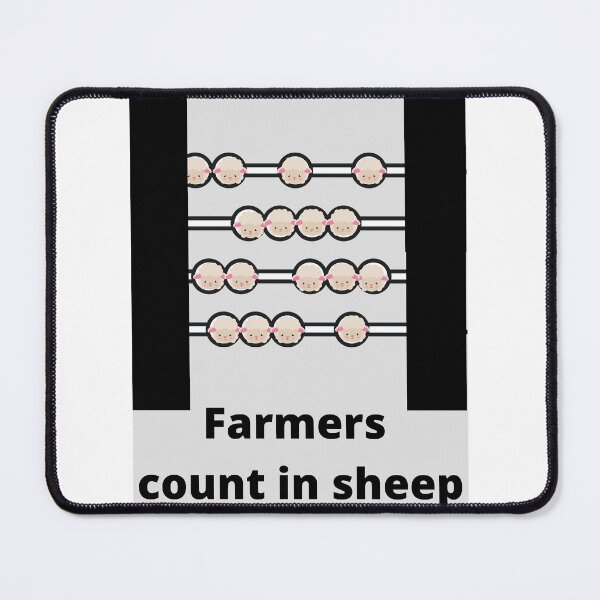 Item preview, Farmers count in sheep designed and sold by NewPages.