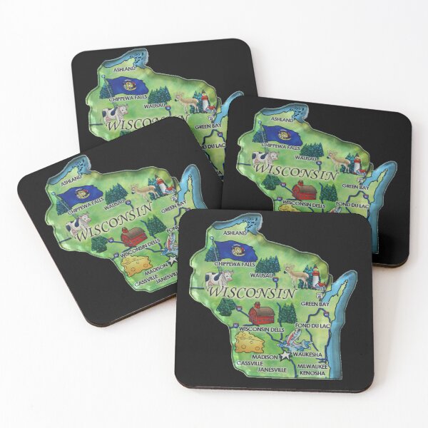 Item preview, Wisconsin Walleye Fishing Fish Fisherman Vintage River Lake designed and sold by Yakisha Gates.