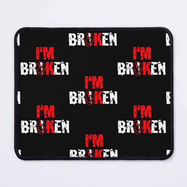 Item preview, Confused Smile I'm Broken Invisible Illness I'm Ok Broken designed and sold by gronthik.