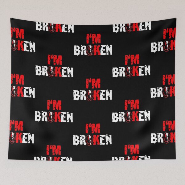 Item preview, Confused Smile I'm Broken Invisible Illness I'm Ok Broken designed and sold by gronthik.