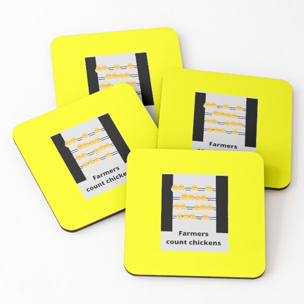 Item preview, Farmers count chickens  designed and sold by NewPages.