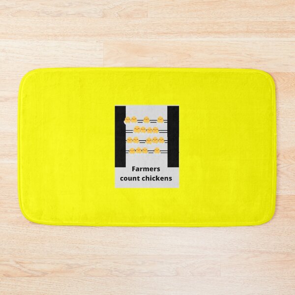 Item preview, Farmers count chickens  designed and sold by NewPages.