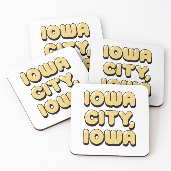 Aperçu de l'œuvre ville de l'iowa, iowa créée et vendue par Paige Harken Design.