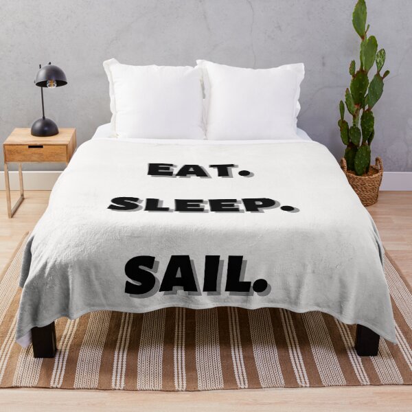 Item preview, Eat Sleep Sail Shirt, Sailor Shirt, Sailor Gift, Sailing Shirt, Sail boating Tee, Sarcastic Shirt, Funny Shirt For Gift, Unisex Shirt, designed and sold by BLUE bubble.