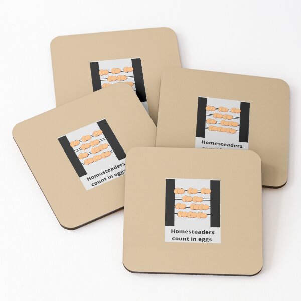 Item preview, Homesteaders count in eggs designed and sold by NewPages.