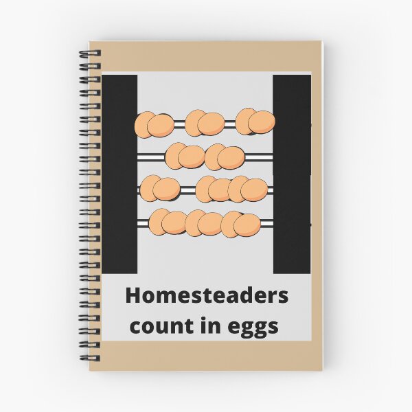 Item preview, Homesteaders count in eggs designed and sold by NewPages.