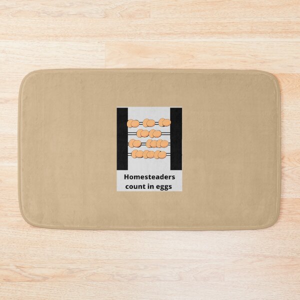 Item preview, Homesteaders count in eggs designed and sold by NewPages.