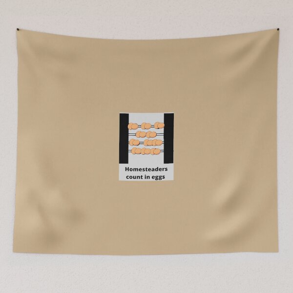 Item preview, Homesteaders count in eggs designed and sold by NewPages.