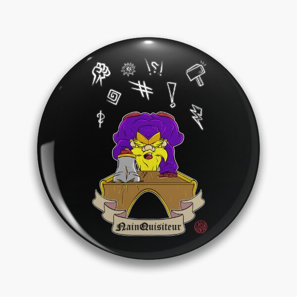 Item preview, The Inquisitor Dwarf - Inquisitor Dwarf designed and sold by Ukiyograph.