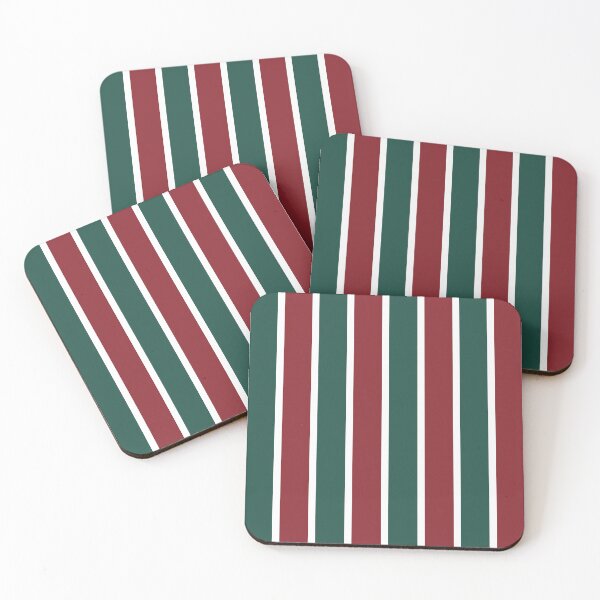 Item preview, Fluminense Classic Red and Green Stripes designed and sold by Sporting Colour.