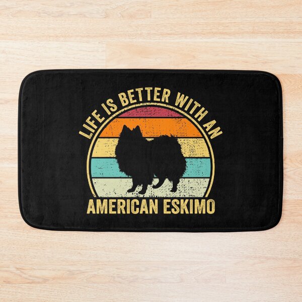 Item preview, Life is Better with an American eskimo Shirt, Cool American eskimo Dad Mom Dog Father, American eskimo owner Christmas birthday gift designed and sold by xlnv.