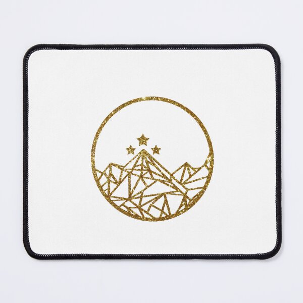 Item preview, ACOTAR Velaris gold glitter designed and sold by ONPINI.