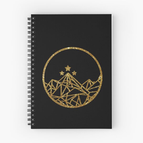 Item preview, ACOTAR Velaris gold glitter designed and sold by ONPINI.