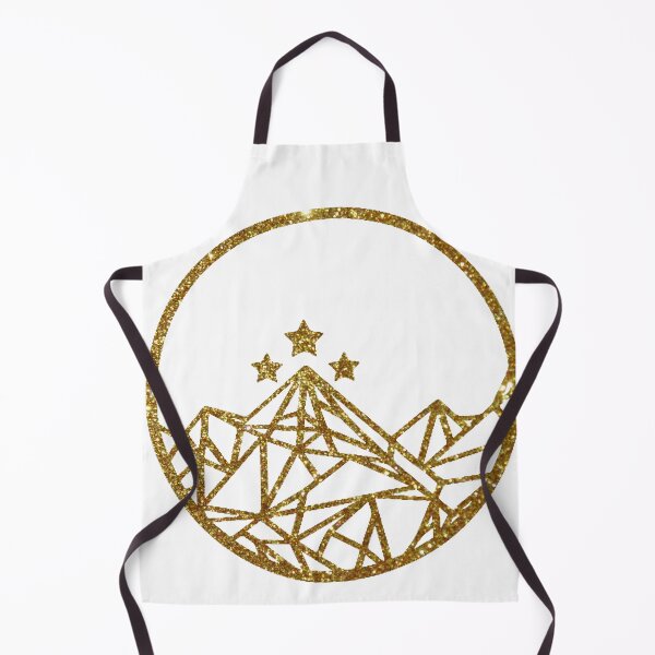 Item preview, ACOTAR Velaris gold glitter designed and sold by ONPINI.
