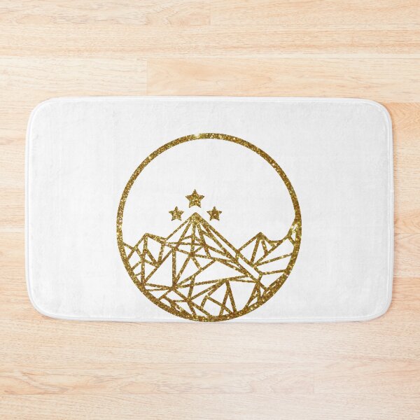 Item preview, ACOTAR Velaris gold glitter designed and sold by ONPINI.