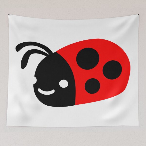 Item preview, Kawaii Ladybug With Adorable Face designed and sold by CreativeCranium.