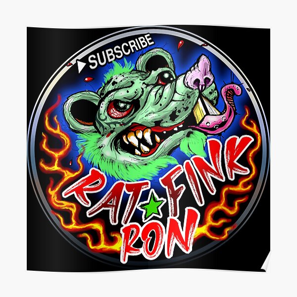 Rat Fink Ron Poster