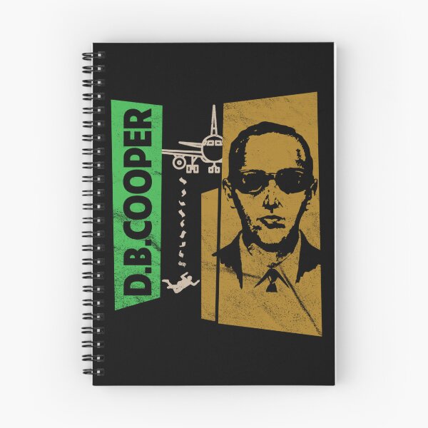 Item preview, D. B. Cooper, Skyjacker, Hijack, Retro 60s Style Graphic designed and sold by gronthik.